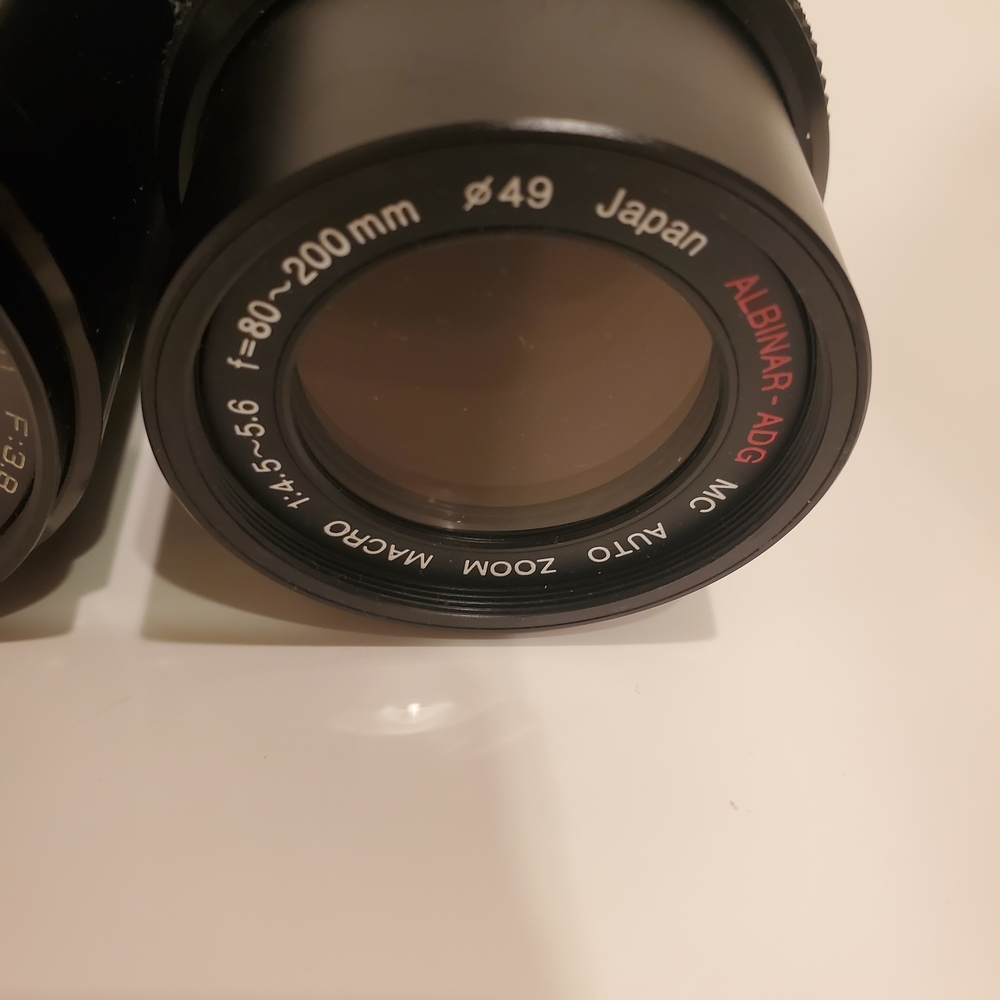 Black Camera Lens Set - Picture 3 of 7